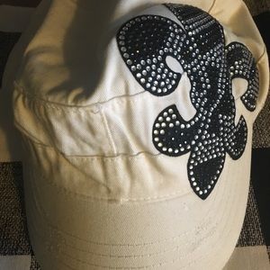 White summer hat